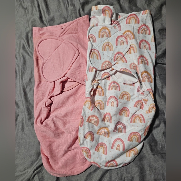 SwaddleMe Rainbow and Pink Baby SwaddleMe - Picture 1 of 9